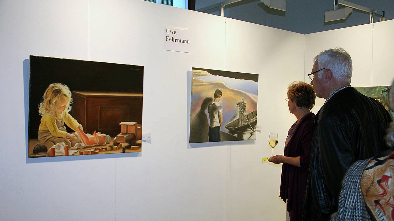 Kunst in der Zehntscheune, Bad Homburg, Magie des Menschseins - 14 Positionen mit Malerei und Skulptur