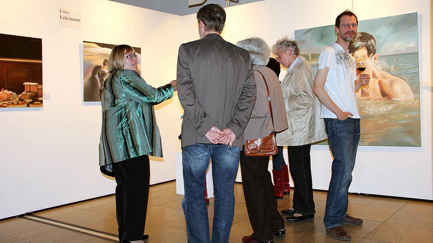 Kunst in der Zehntscheune, Bad Homburg, Magie des Menschseins - 14 Positionen mit Malerei und Skulptur