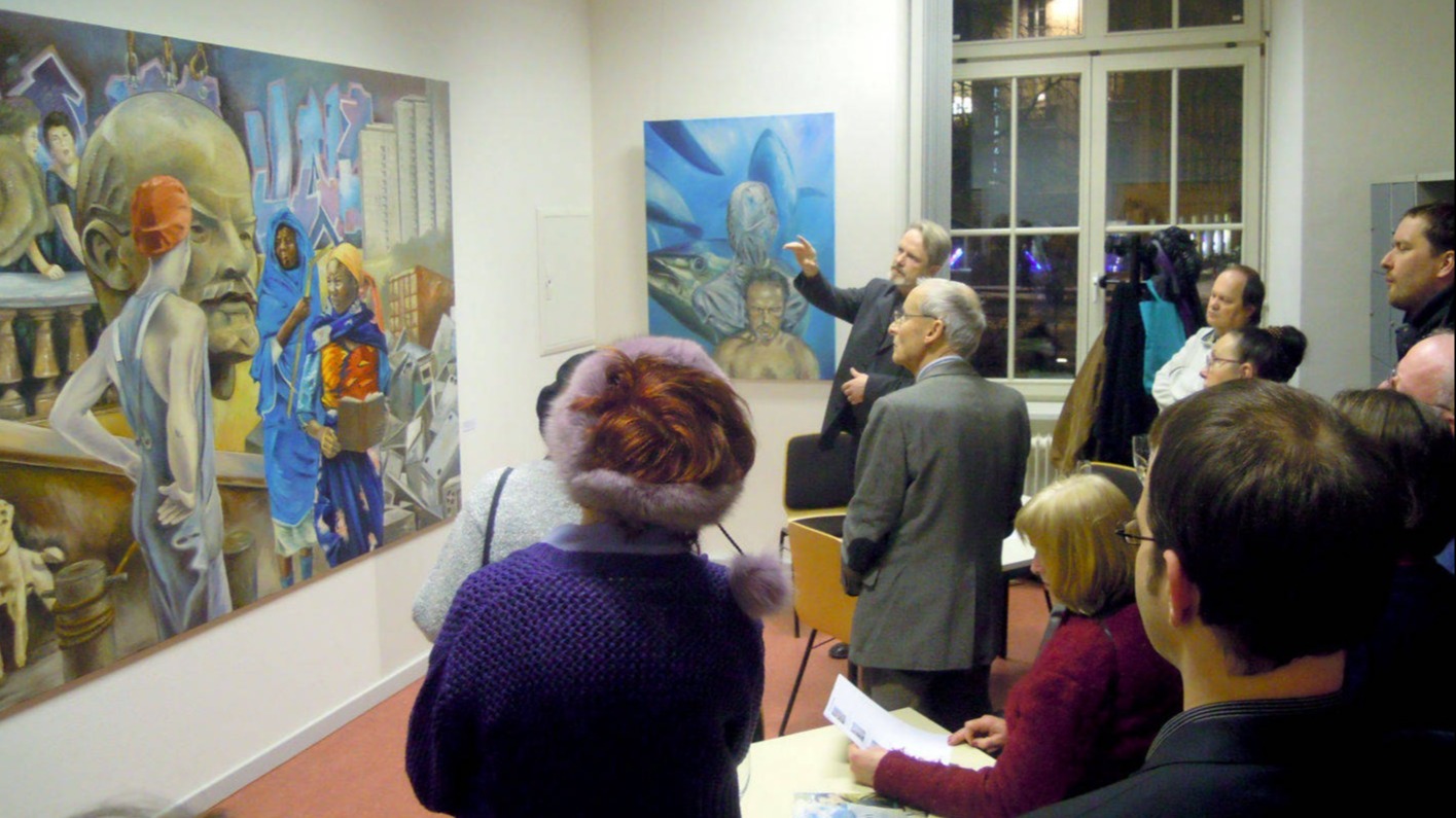 2013 | Bildungszentrum BStU -Außenstelle Leipzig , Die Gedanken sind frei, Einzelausstellung