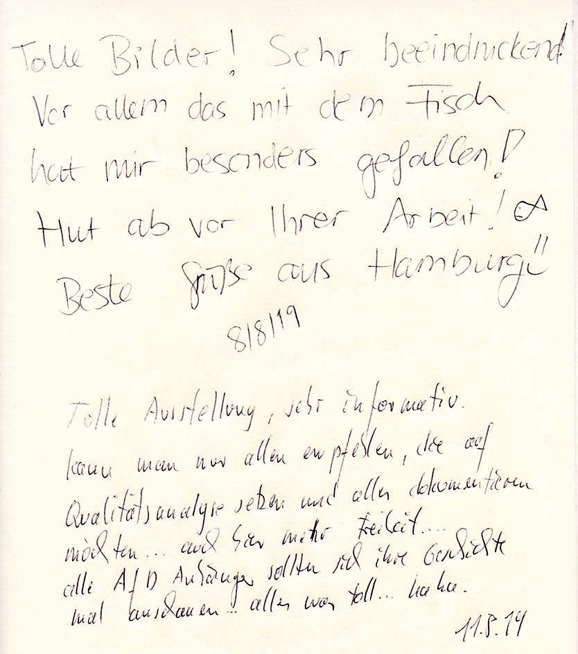 Bildungszentrum BStU -Außenstelle Schwerin, Gedanken zur Ausstellung