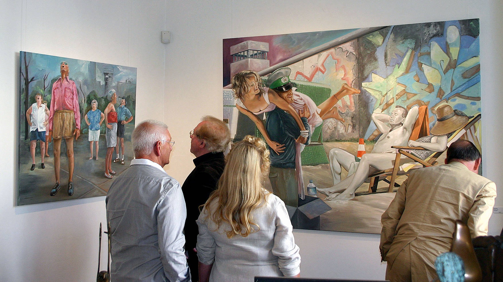 2010 | Galerie Anne Moerchen, Figurativ und abstrakt - Summertime!