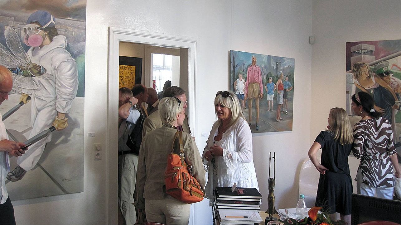 2010 | Galerie Anne Moerchen, Figurativ und abstrakt - Summertime!