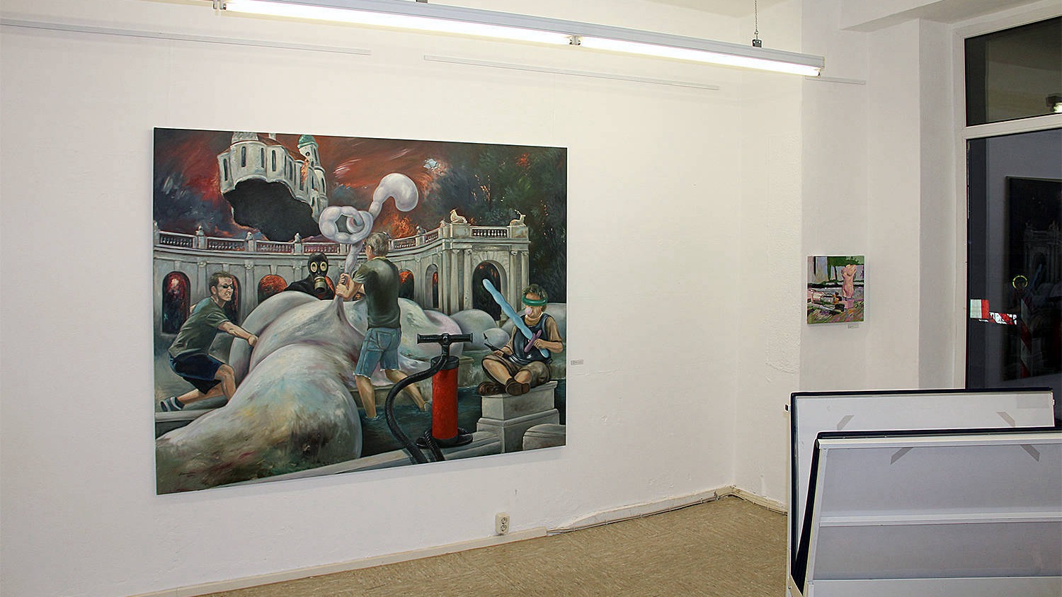 2012 | Galerie Kristine Hamann , Ausstellung mit Uwe Fehrmann
