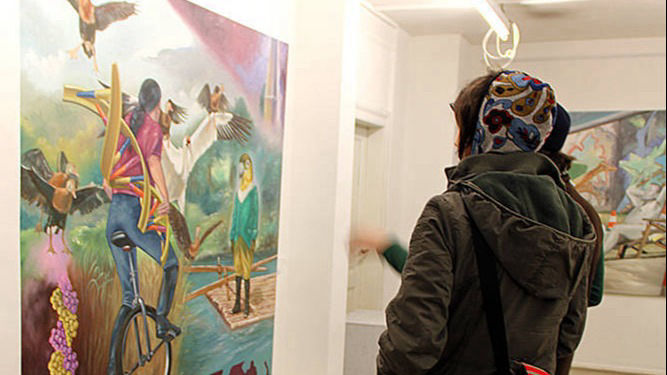2012 | Galerie Kristine Hamann , Ausstellung mit Uwe Fehrmann