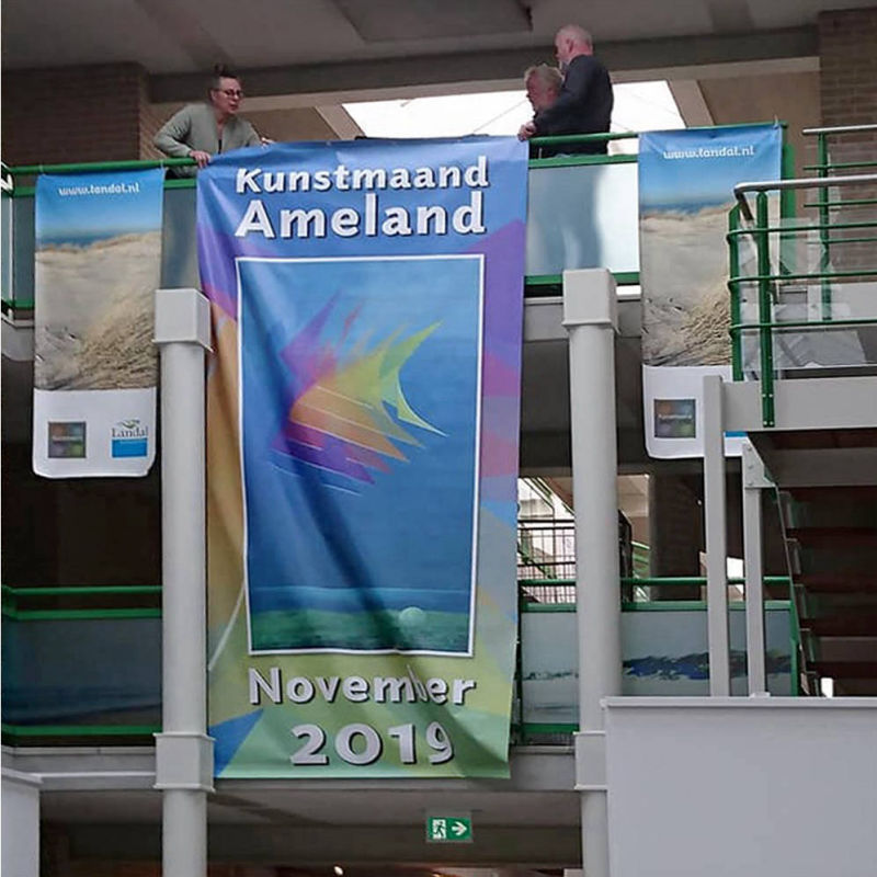 2019 | Kunstmaand Ameland | In Beweging | Plakat