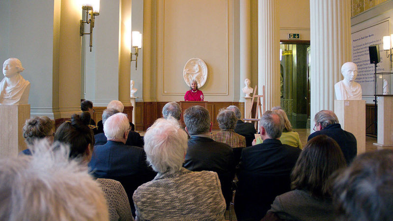 Verleihung des Kunstpreises der Werner-Viktor Toeffling-Stiftung an Uwe Fehrmann im Roten Rathaus Berlin