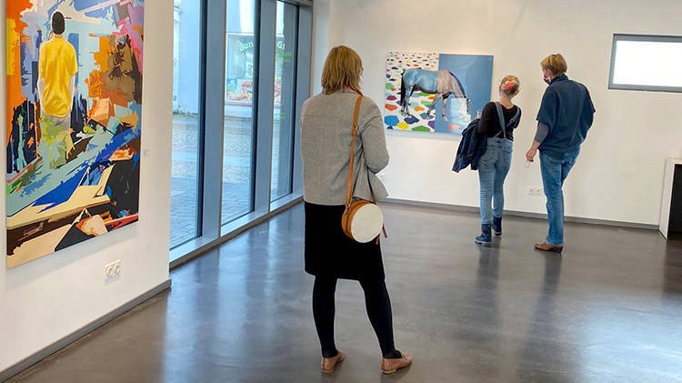 2020 | Kultur- und Bürgerhaus Marne | Schöne neue Welt | Ausstellungseröffnung